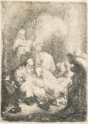 Rembrandt Harmensz. Van Rijn – Die Beschneidung (kleine Platte)