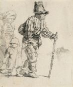 Rembrandt Harmensz. Van Rijn – Die Bauernfamilie auf der Wanderschaft