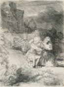 Rembrandt Harmensz. Van Rijn – Christus im Garten Gethsemane