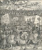 Albrecht Dürer – Die Zusammenkunft Kaiser Maximilians I. mit Heinrich VIII. von England