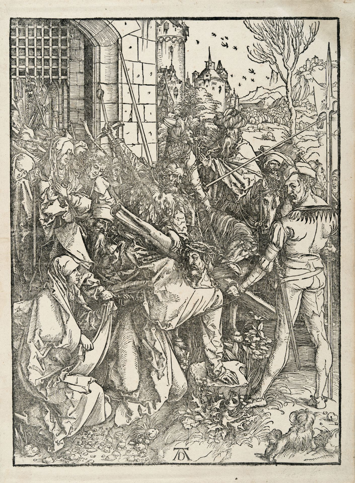 Albrecht Dürer – Die Kreuztragung Christi