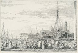 Giovanni Antonio Canal (Gen. Canaletto) – Il Mercato sul Molo