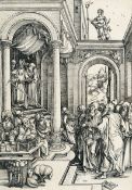Albrecht Dürer – Mariens Tempelgang