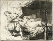 Rembrandt Harmensz. Van Rijn – Joseph und Potiphars Weib