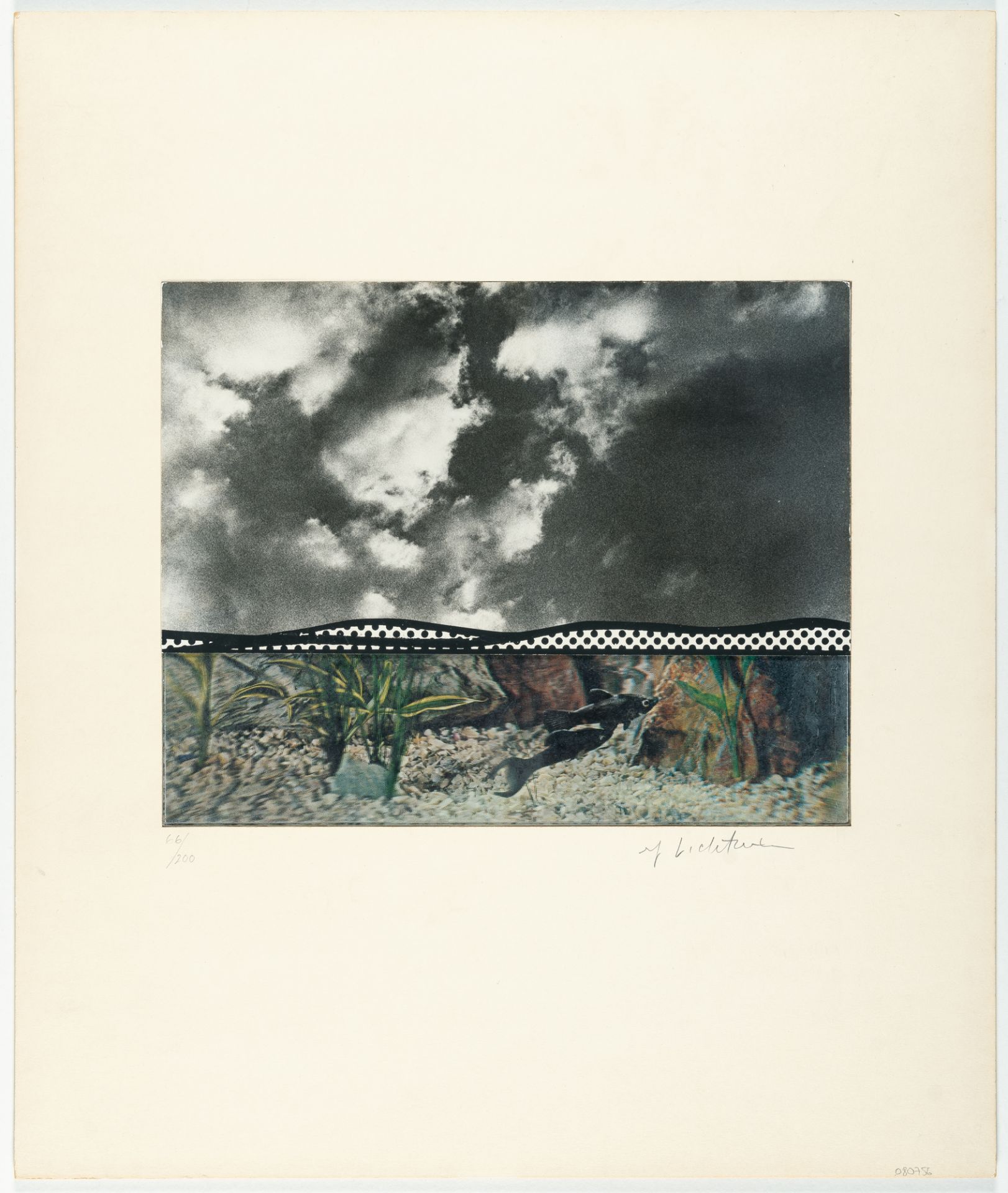 Roy Lichtenstein (1923 - New York - 1997) – Fish and Sky aus: Ten from Leo Castelli - Bild 4 aus 4