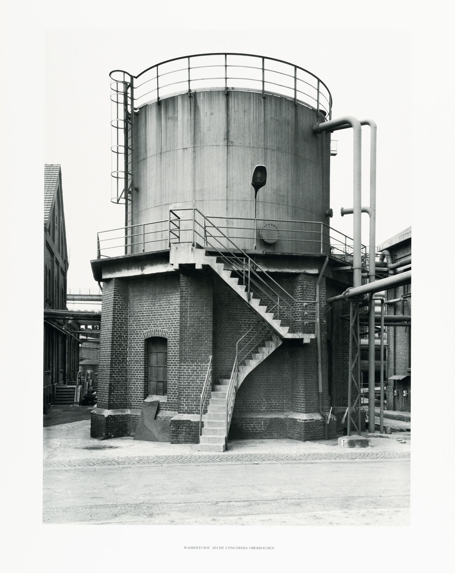 Bernd und Hilla Becher, Six water towers.Series of 6 offset lithographs on smooth paper. Published