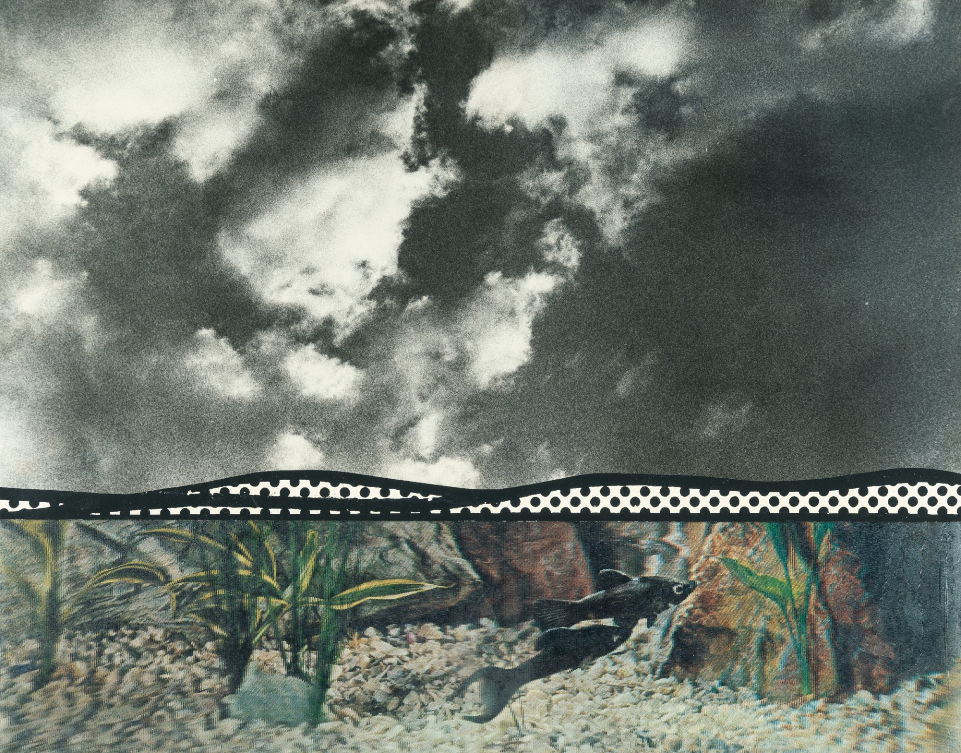 Roy Lichtenstein (1923 - New York - 1997) – Fish and Sky aus: Ten from Leo Castelli