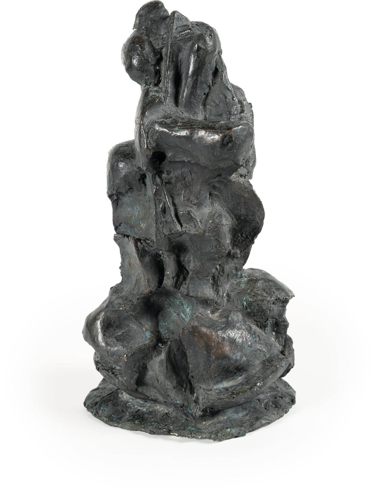 Michael Croissant, Torso.Bronze with black patina. (Around 1965). Height ca. 41 cm. Unique work.