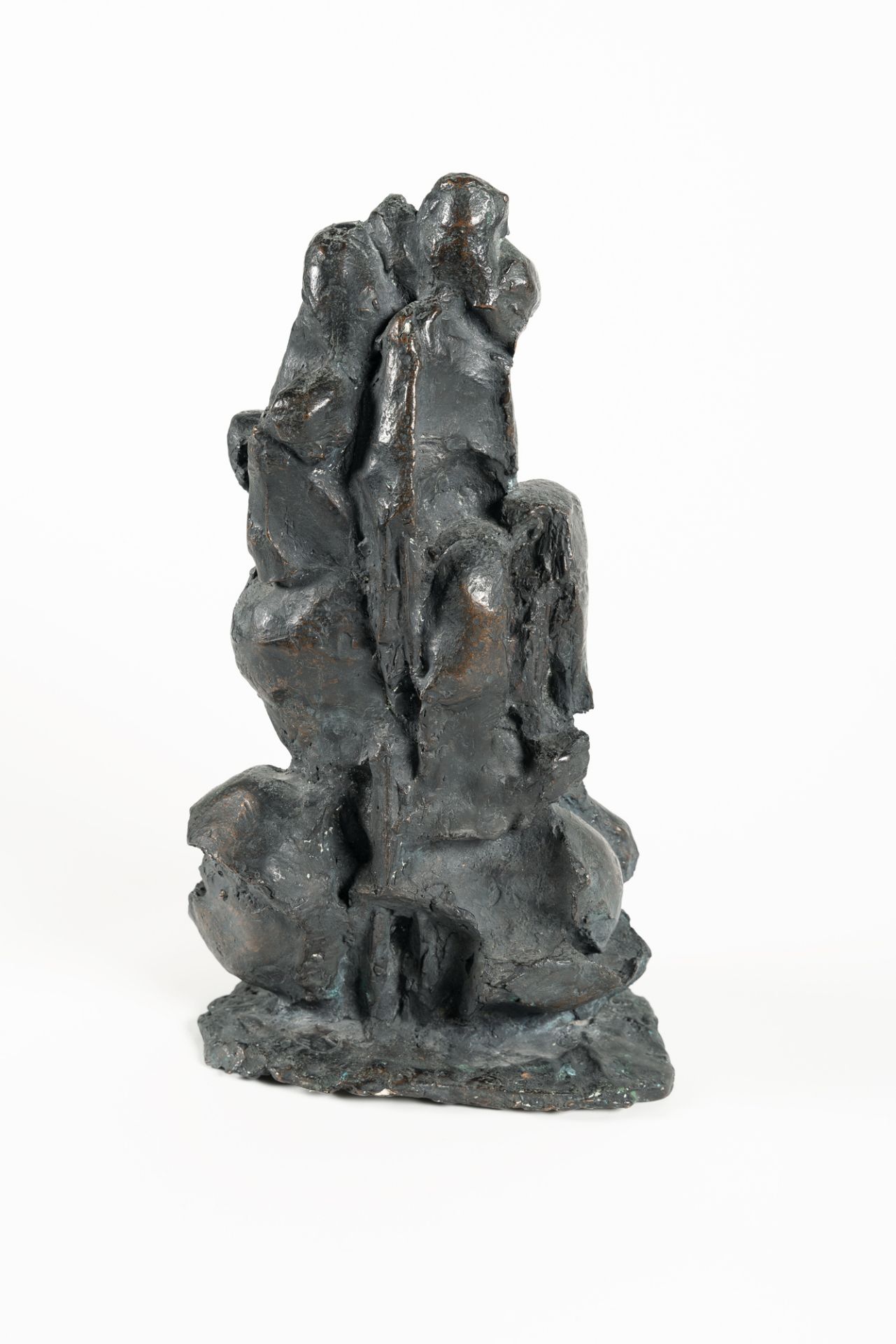 Michael Croissant, Torso.Bronze with black patina. (Around 1965). Height ca. 41 cm. Unique work. - Image 2 of 4