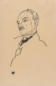 Egon Schiele (1890 Tulln/Donau - Wien 1918) – Porträt August Lederer
