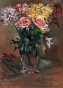 Lovis Corinth (1858 Tapiau/Ostpreußen - Zandvoort 1925) – Blumen in einer Vase