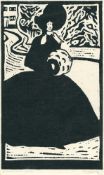 Wassily Kandinsky (1866 Moskau - Neuilly-sur-Seine 1944) – Dame mit Muff