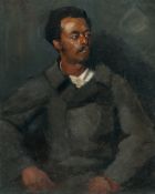 Max Slevogt (1868 Landshut - Neukastel/Pfalz 1932) – Porträtskizze eines Afrikaners