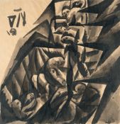 Otto Dix (1891 Untermhaus bei Gera - Singen 1969) – Treppe zum Unterstand