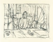 Alberto Giacometti (1901 Borgonovo - Chur 1966) – Au Café
