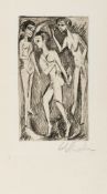 Ernst Ludwig Kirchner (1880 Aschaffenburg - Frauenkirch/Davos 1938) – Der Tanz zwischen den Frauen