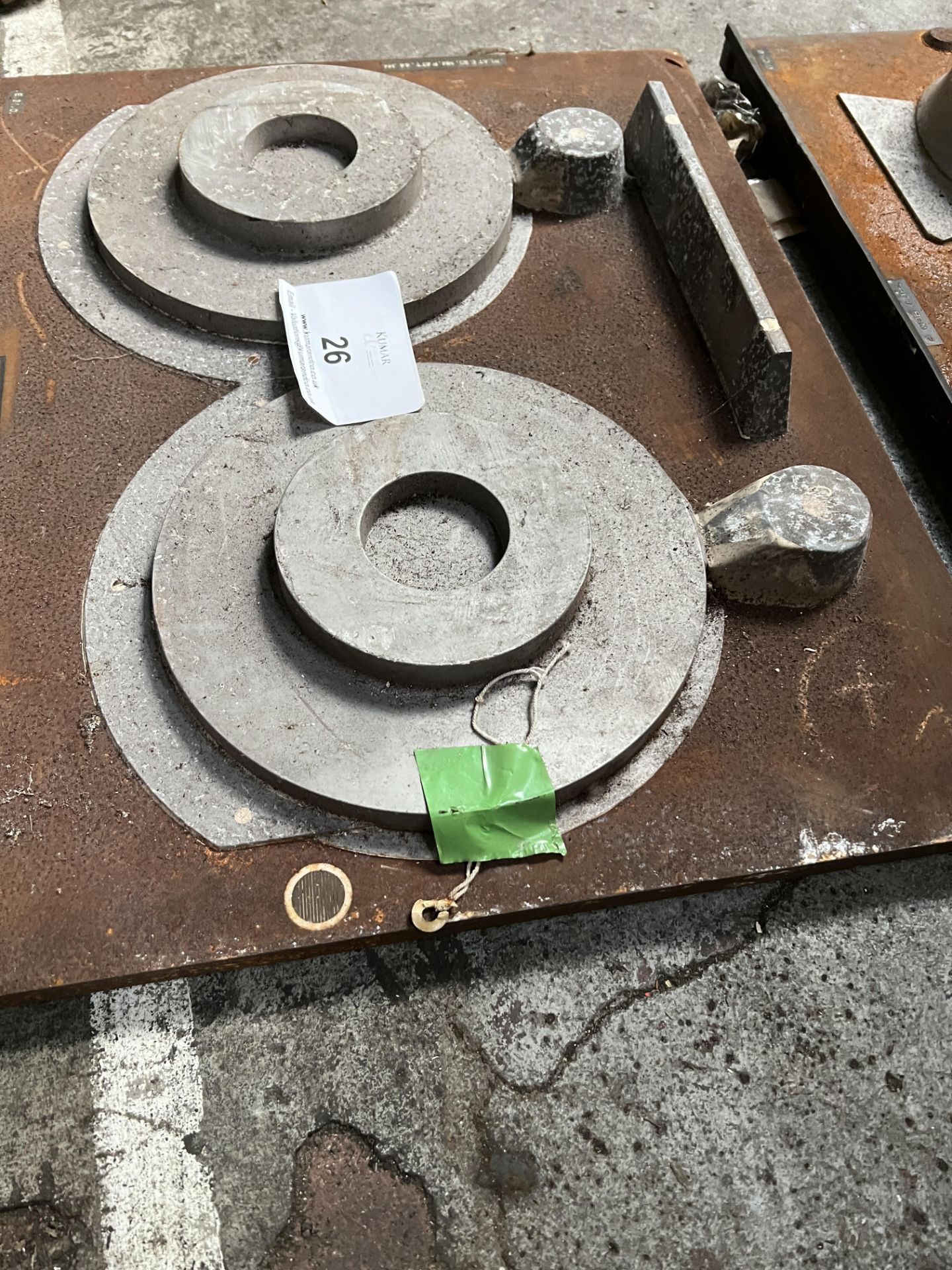 3: Various Single Sides of Brake Disc and Drum Casting Patterns. Bottom Mould is for Austin, - Image 6 of 15