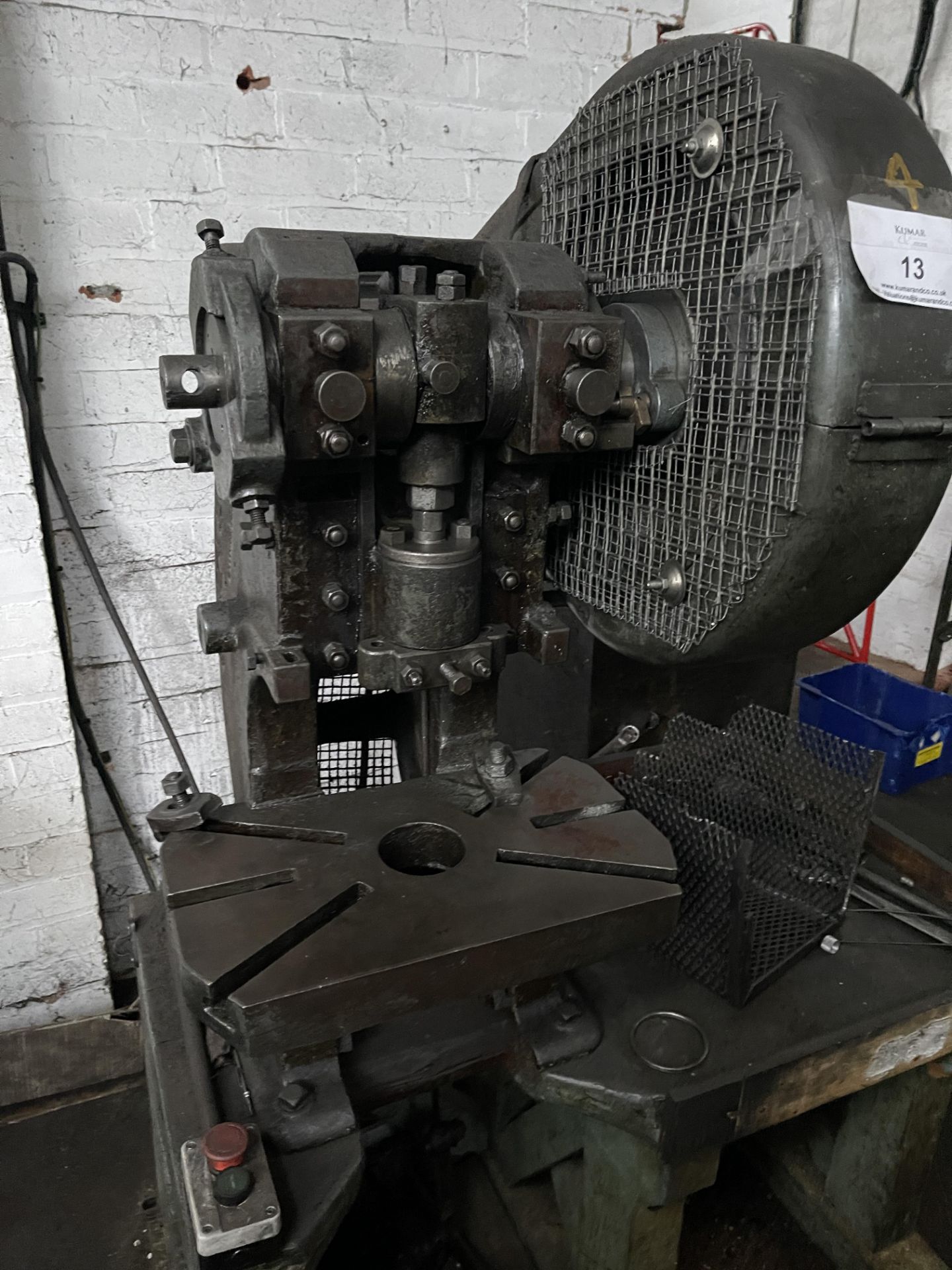 Sweeney & Blocksidge C Frame, Treadle Operated Hydraulic Press, Serial No. A4850 - Image 7 of 8