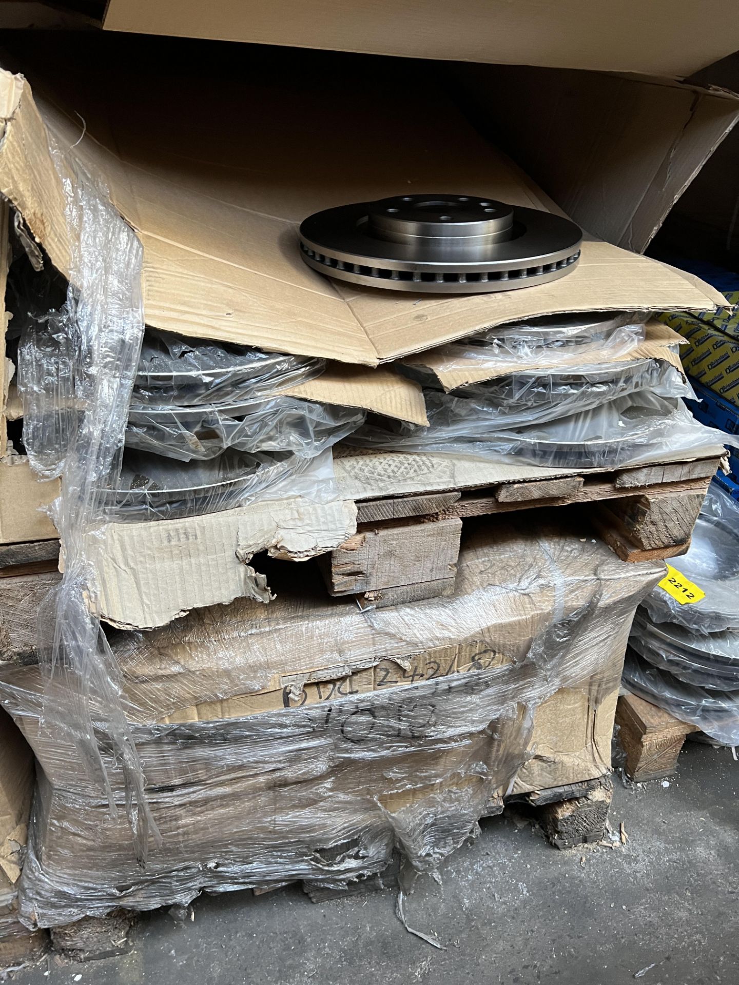 A Large Quantity of Brake Discs Situated on a Number of Pallets Across approximately 7 Bays of - Image 19 of 22