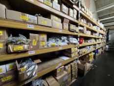 A Large Quantity of Various Automotive Components located on approximately 23 bays. Components