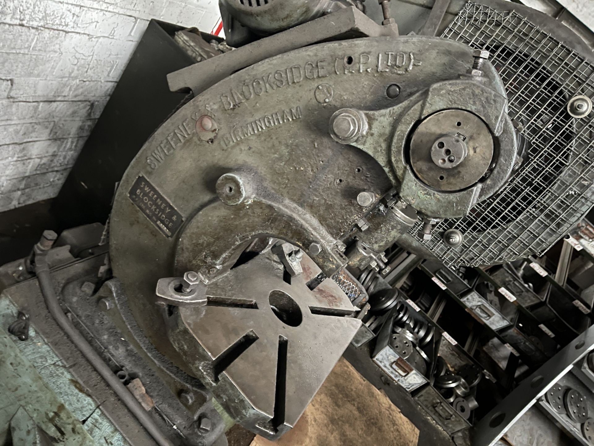Sweeney & Blocksidge C Frame, Treadle Operated Hydraulic Press, Serial No. A4850 - Image 4 of 8