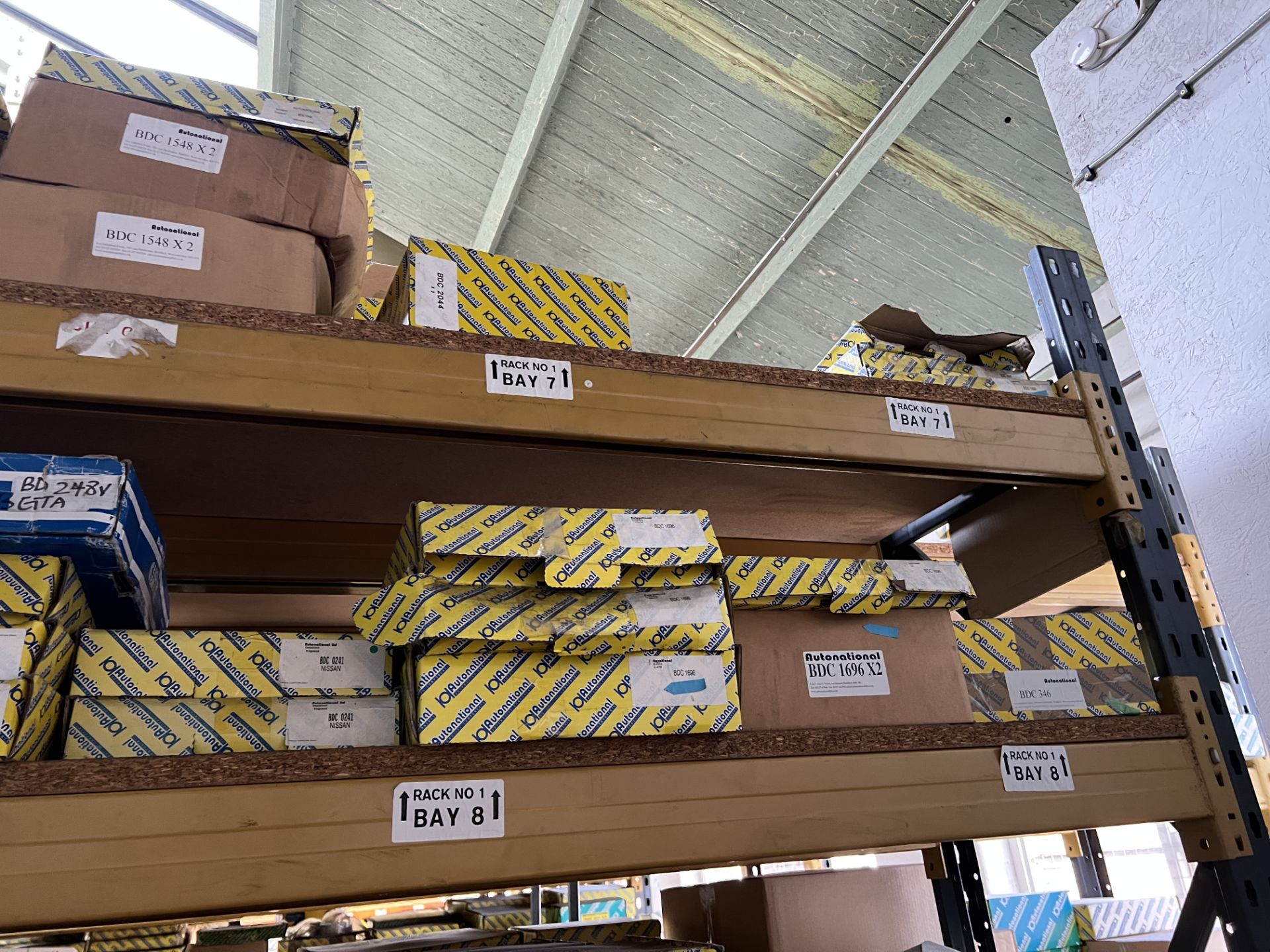 A Large Quantity of Brake Discs and Drums Situated on 2 Sides of Pallet Racking with 6 Bays per - Image 32 of 32