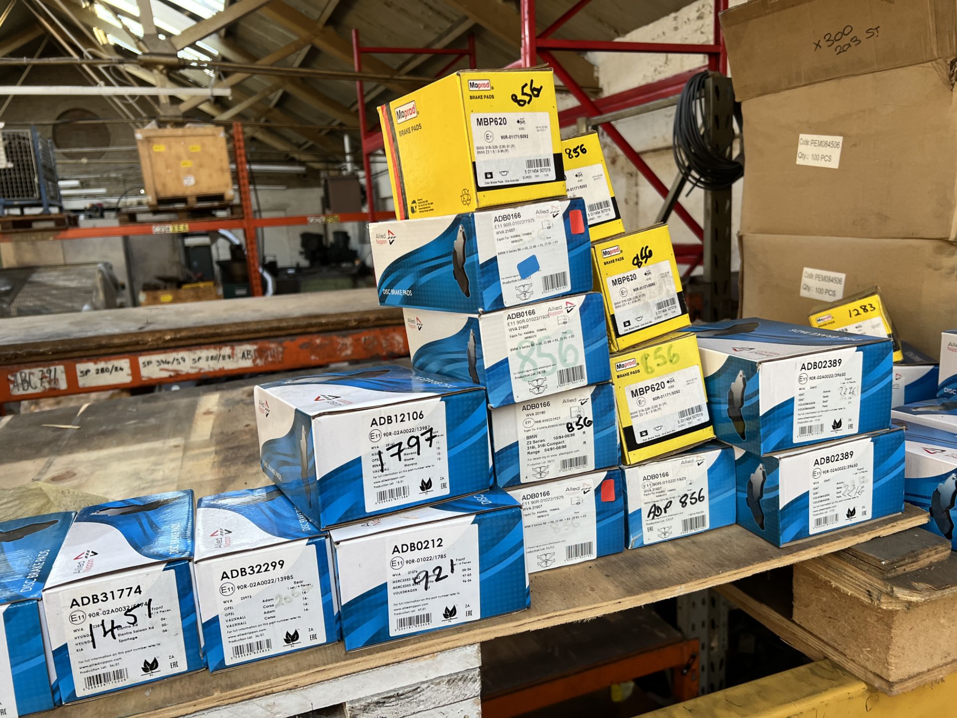 approximately 4: Pallets of Various Brake Pads from brands including Allied Nippon, MoProd and - Image 20 of 22