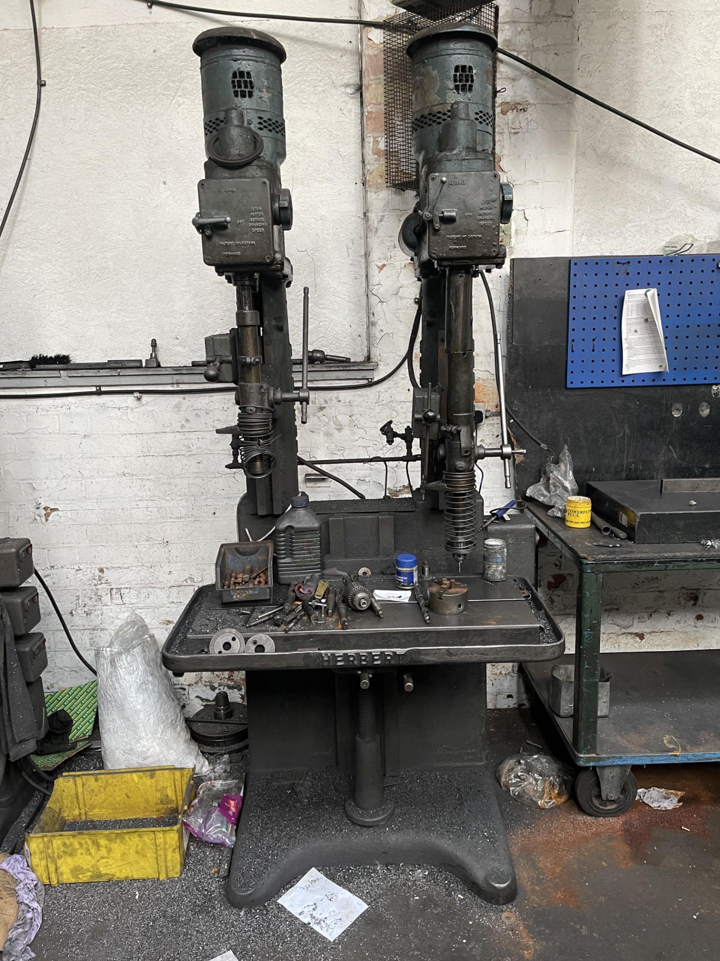 Make Unknown Twin Spindle Drilling Machine