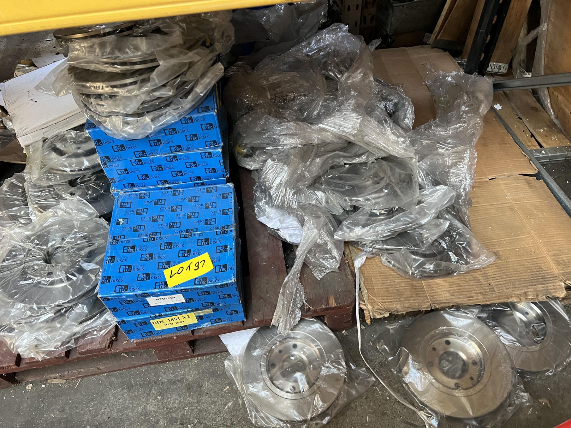 A Large Quantity of Brake Discs Situated on a Number of Pallets Across approximately 7 Bays of - Image 4 of 22