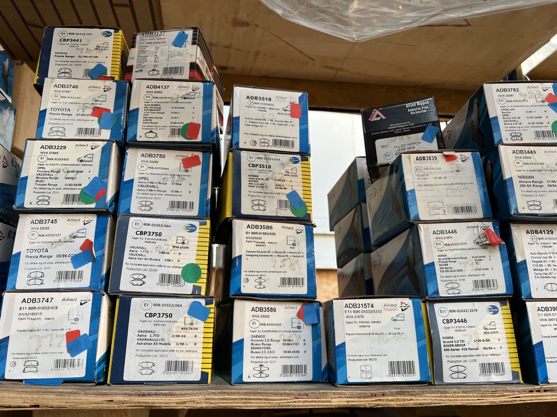 Large Quantity of Brake Pads situated on 8 Bays of Pallet Racking as shown, from Brand including - Image 48 of 55