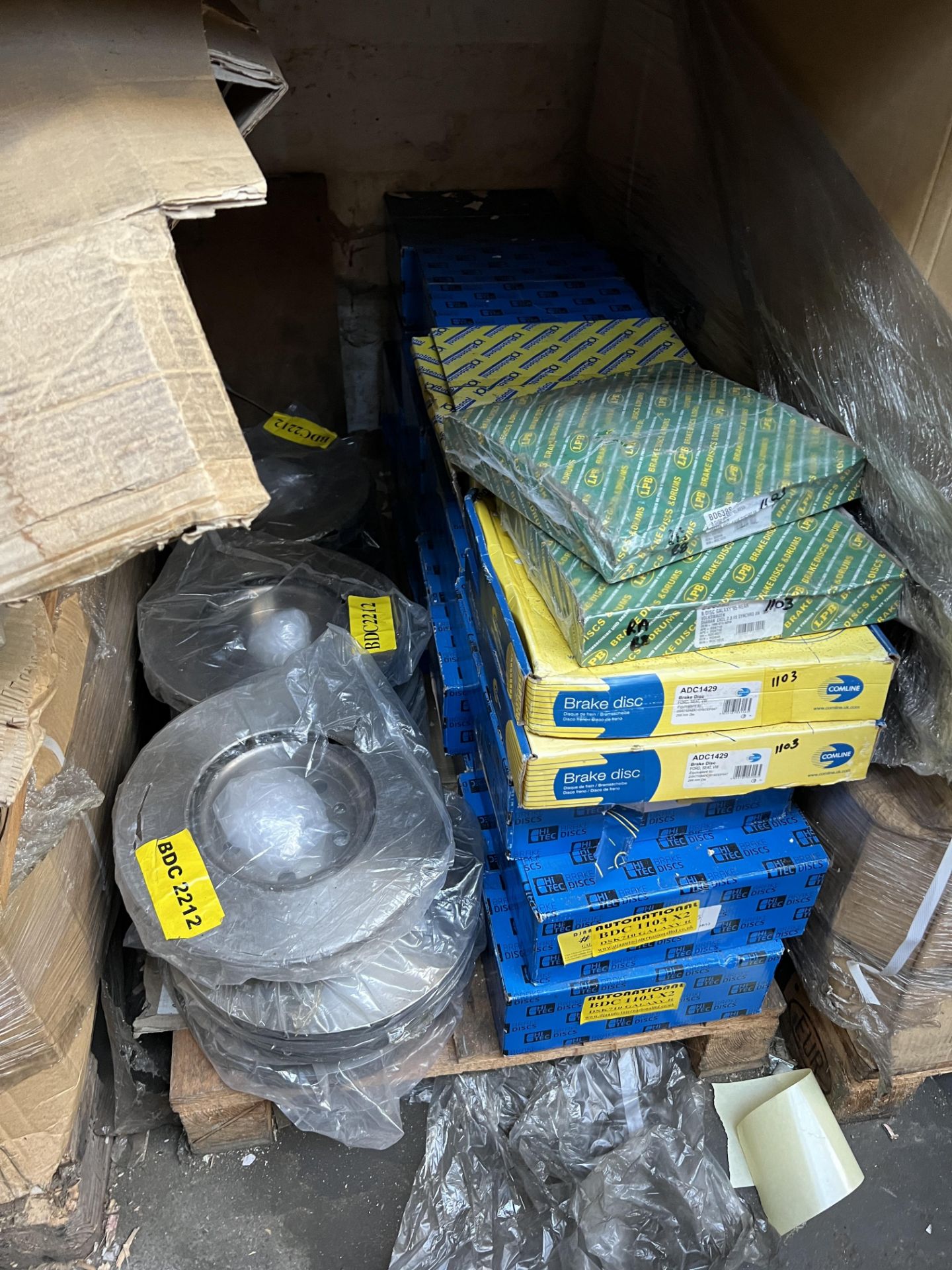 A Large Quantity of Brake Discs Situated on a Number of Pallets Across approximately 7 Bays of - Image 18 of 22