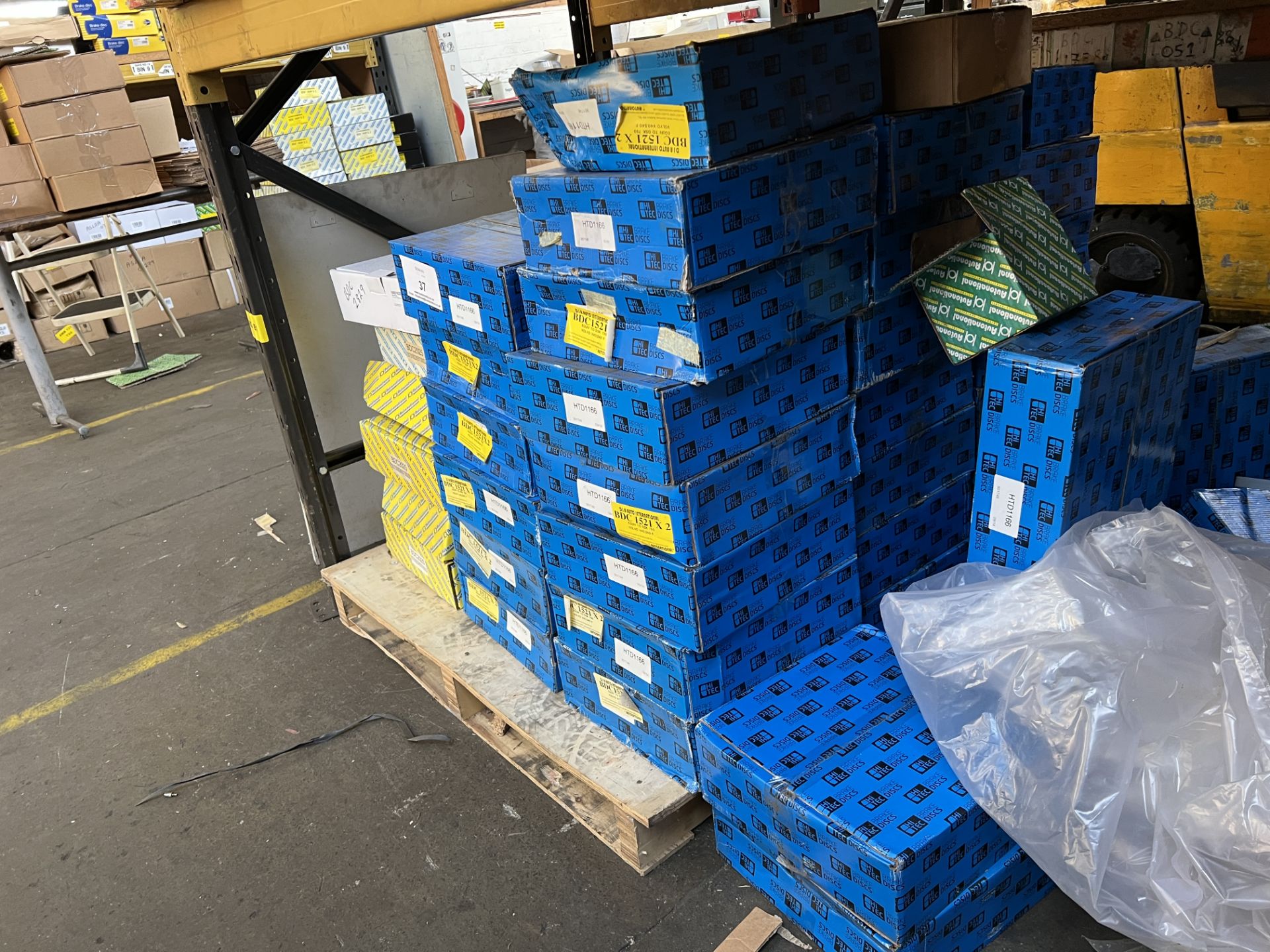 A Large Quantity of Brake Discs Situated on a Number of Pallets Across approximately 7 Bays of - Image 2 of 22