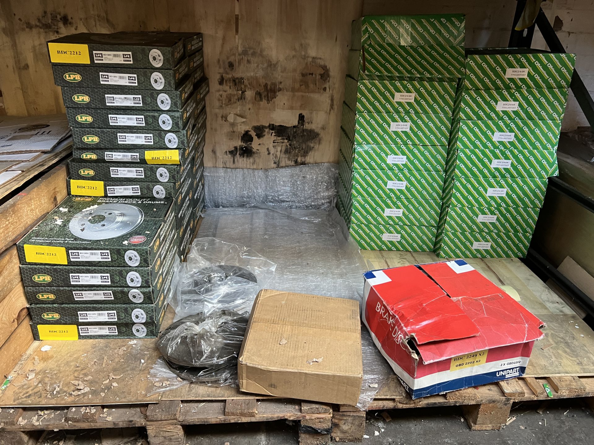 A Large Quantity of Brake Discs Situated on a Number of Pallets Across approximately 7 Bays of - Image 5 of 22