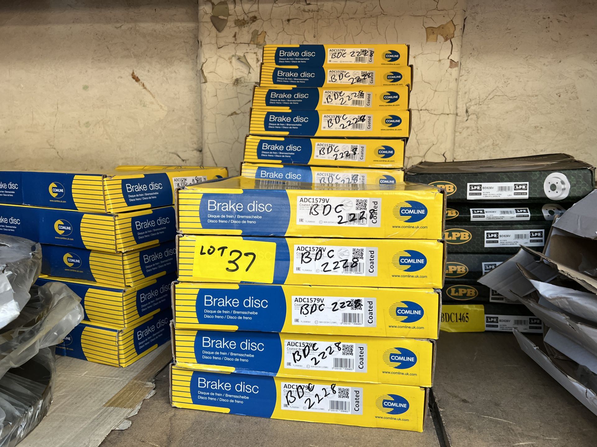 A Large Quantity of Brake Discs Situated on a Number of Pallets Across approximately 7 Bays of - Image 13 of 22