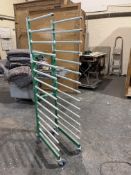 Gibbs Sandtech 14 Bar Drying Rack, Max Load Per Pair of Bars 10Kg at 250mm Load Centres