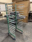 Gibbs Sandtech 14 Bar Drying Rack, Max Load Per Pair of Bars 10Kg at 250mm Load Centres
