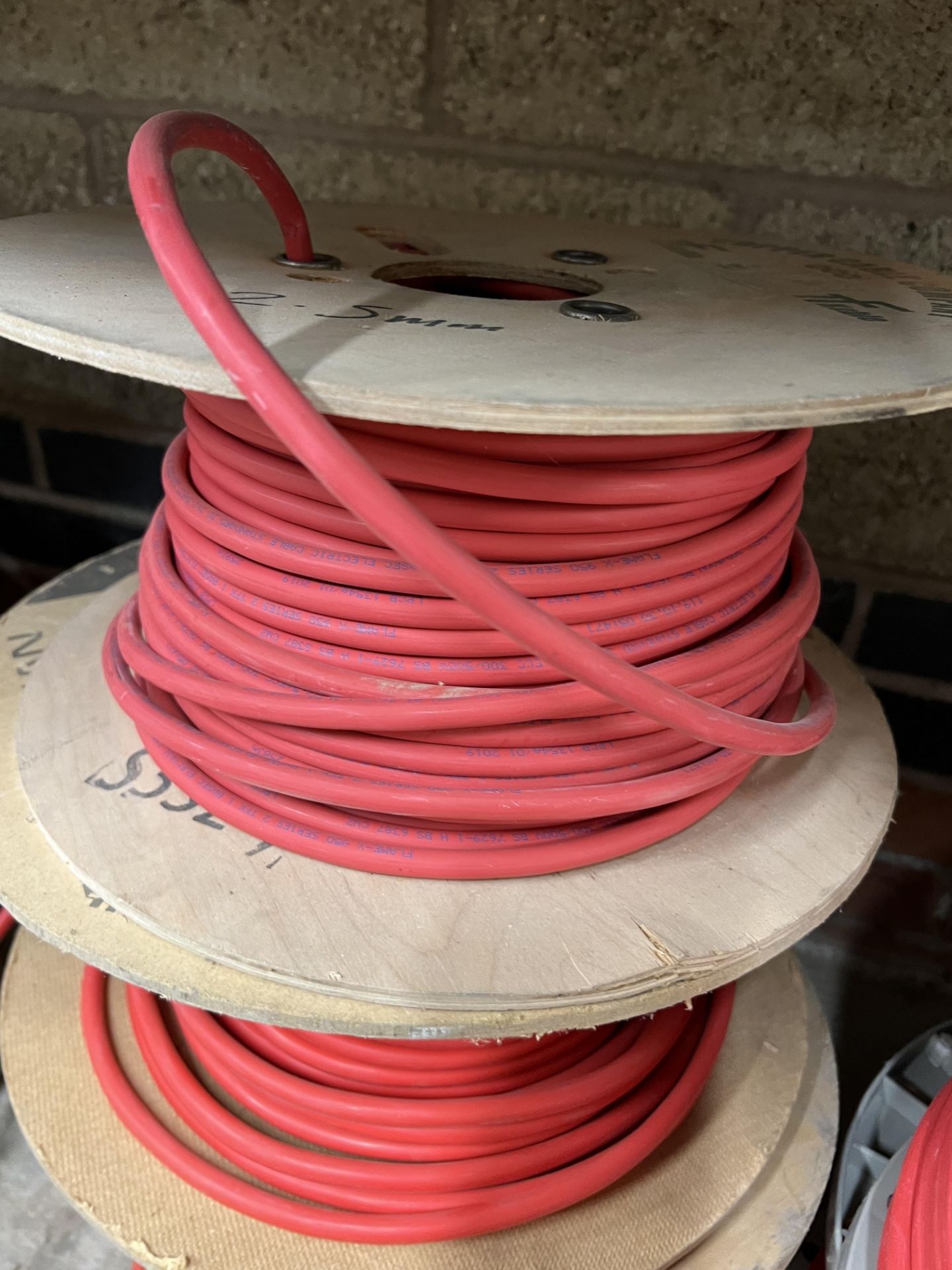 Quantity of Electrical Wiring as Shown in Pictures, including Copper Cable Company 2.5mm Wiring, - Image 4 of 9