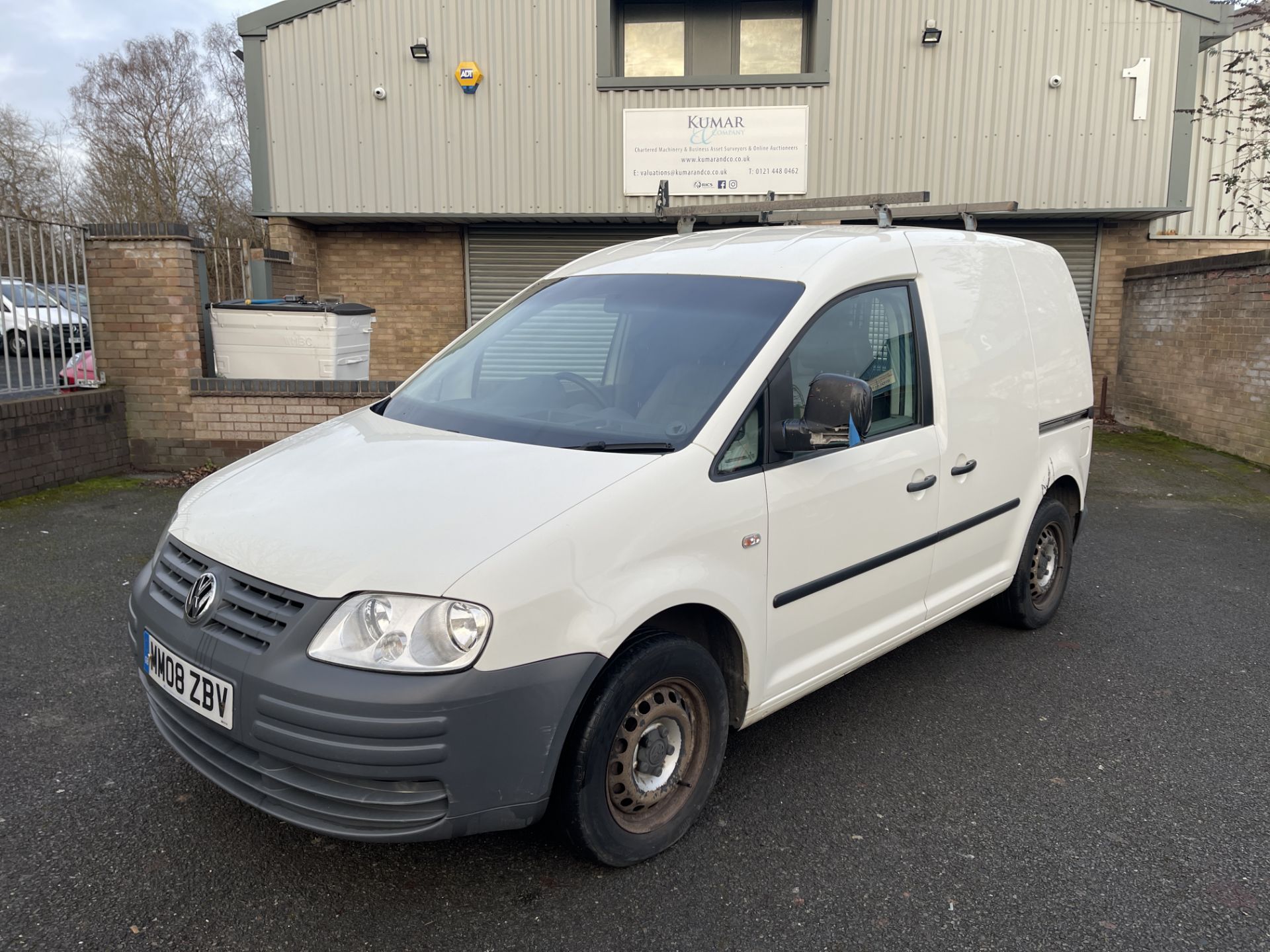 VW Caddy C20 TDI 104, 1,896cc 5 Speed Manual Diesel Panel Van, Registration No. MM08 ZBV, Recorded - Image 2 of 22