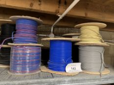 Quantity of Electrical Wiring as Shown in Pictures of varying diameter and type
