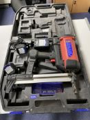 Trutek GT1000 MC Gas Powered Nail Gun in Carry Case with 2: Batteries & 1: Charger