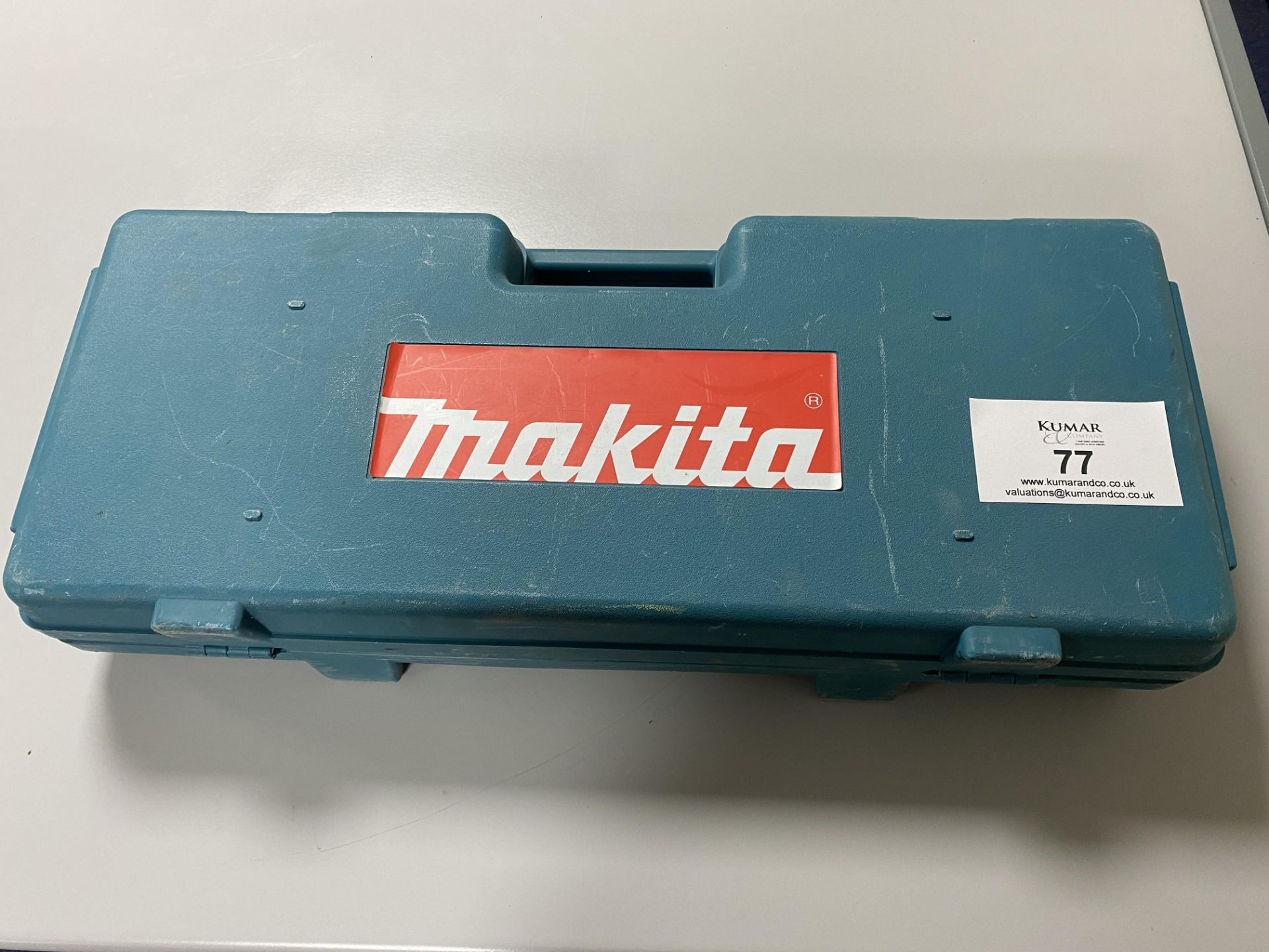 Makita JR3050T 110v Reciprocating Saw with assorted blades and Carry Case as Shown - Image 7 of 7