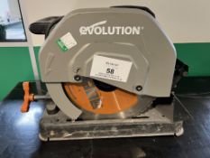 Evolution R355 Multi Material Cutting 355mm TCT Chopsaw 110V