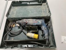 Bosch GBH 2-24 DFR 110v Rotary Hammer with Carry Case, Serial No. 86900929