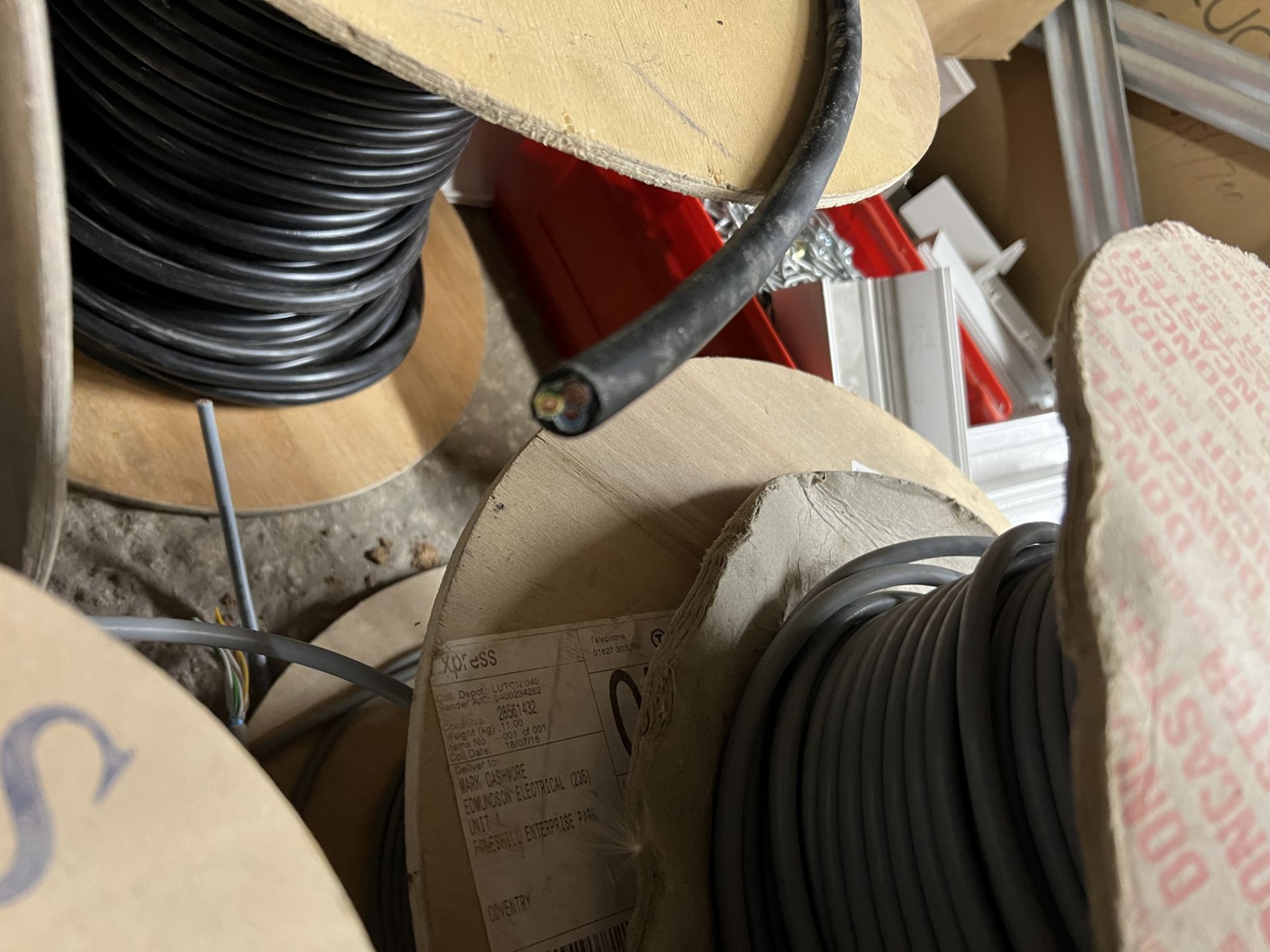 Quantity of Electrical Wiring as Shown in Pictures of varying diameter and type, Including Doncaster - Image 3 of 8