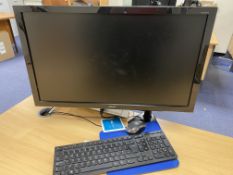 1x Acer Monitor with Duronic Monitor Arm (180ad)