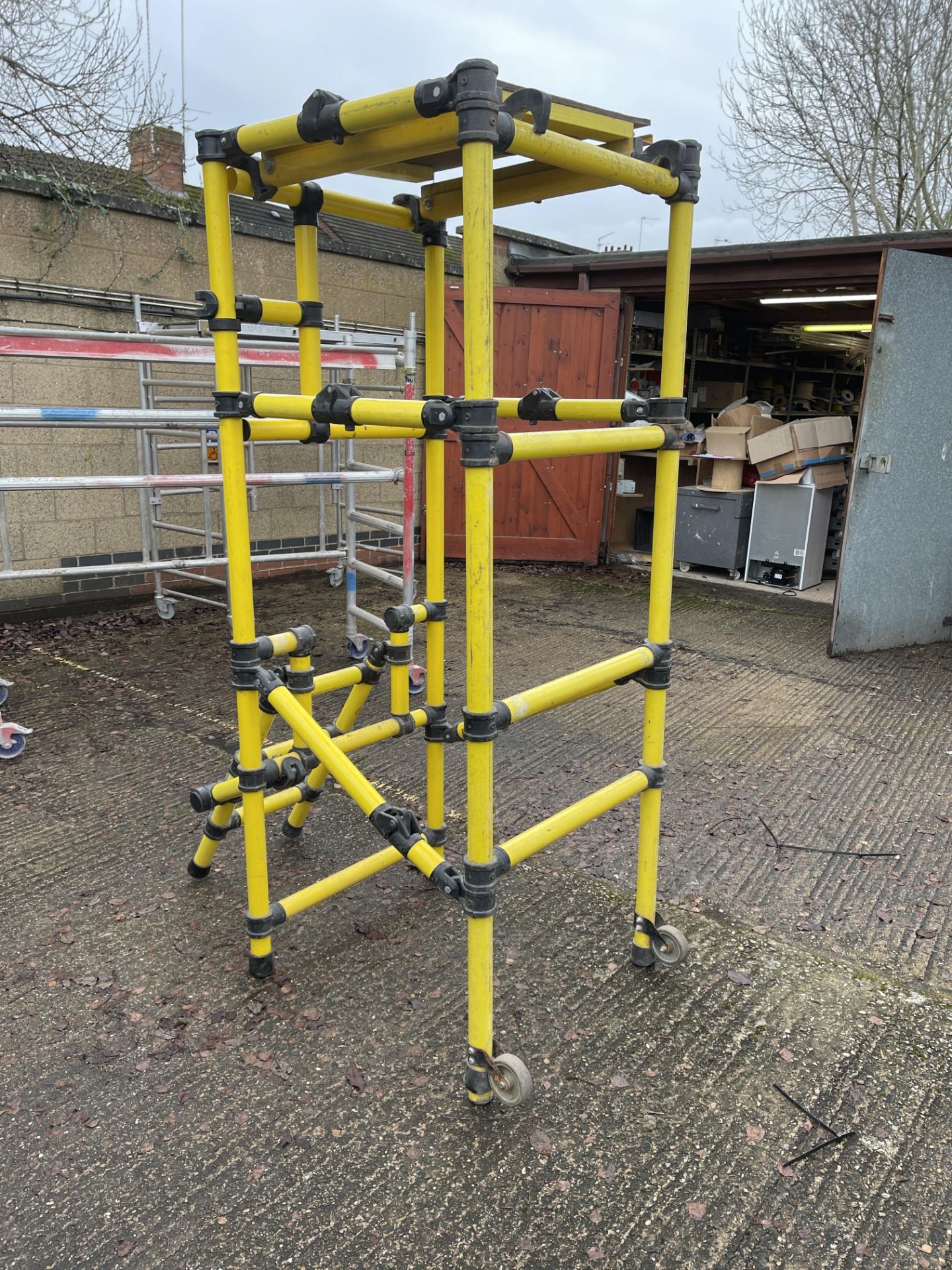 Make Unknown Foldling Mobile Scaffold Tower with Hatch Platform as Shown - Image 5 of 5