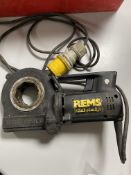 REMS Mini-Amigo Portable 110v Threading Machine with 3: Chucks and Carry Case