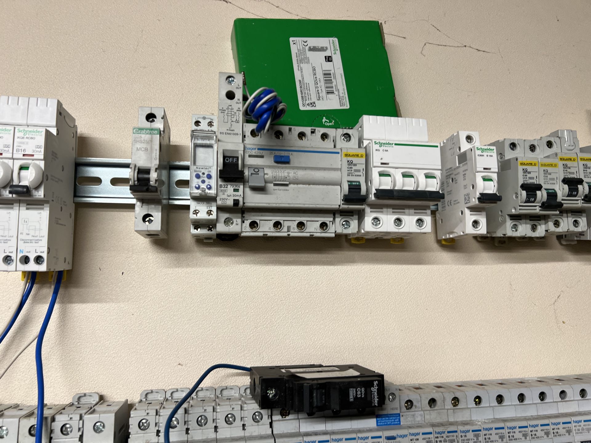 Quantity of Assorted Electrical Switches of varying size and rating from Brands Including Eaton, - Image 15 of 17