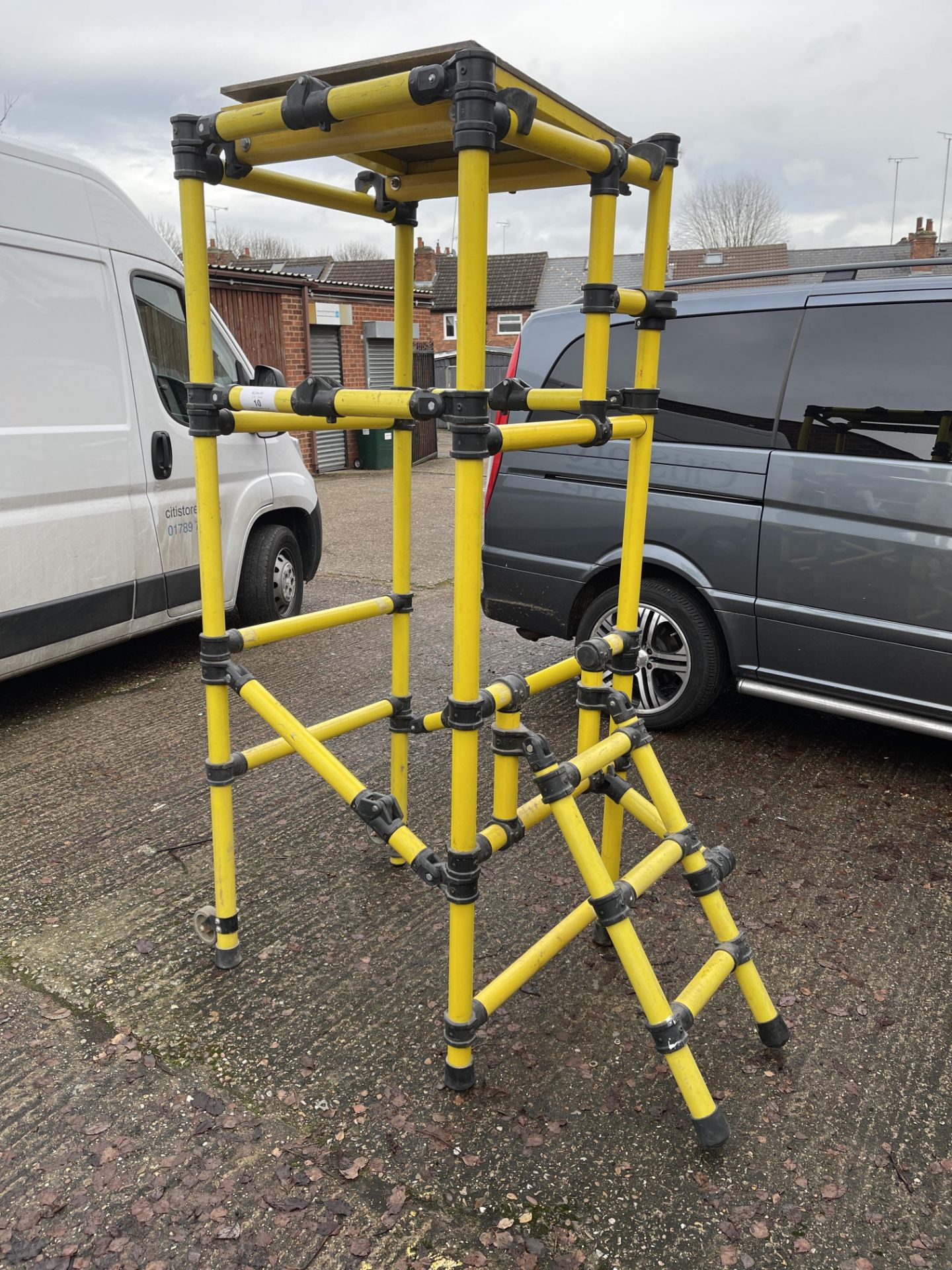 Make Unknown Foldling Mobile Scaffold Tower with Hatch Platform as Shown - Image 3 of 5