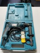 Makita HP1621 110v Hammer Drill with Carry Case, Serial No. 422691G